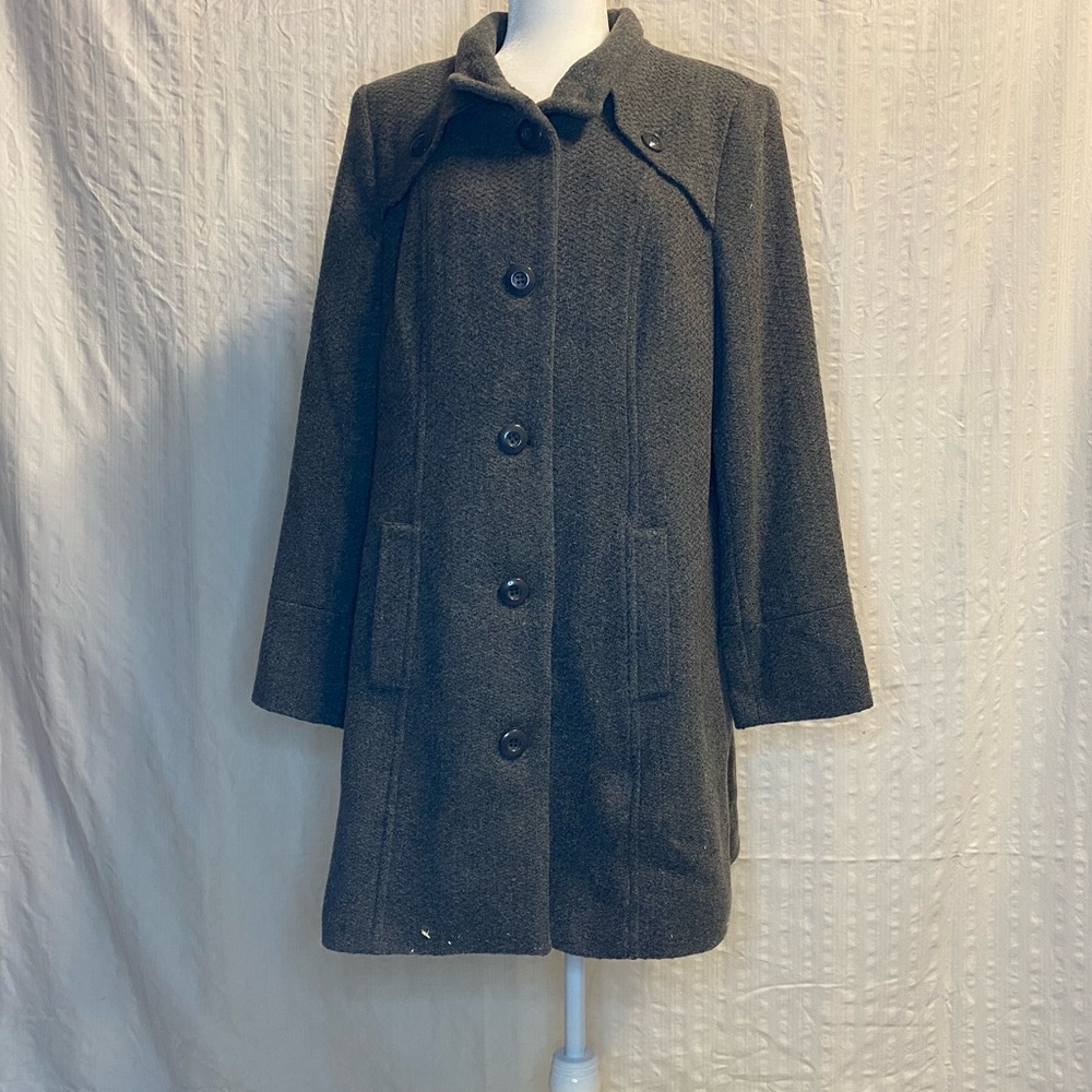 Grey winter coat